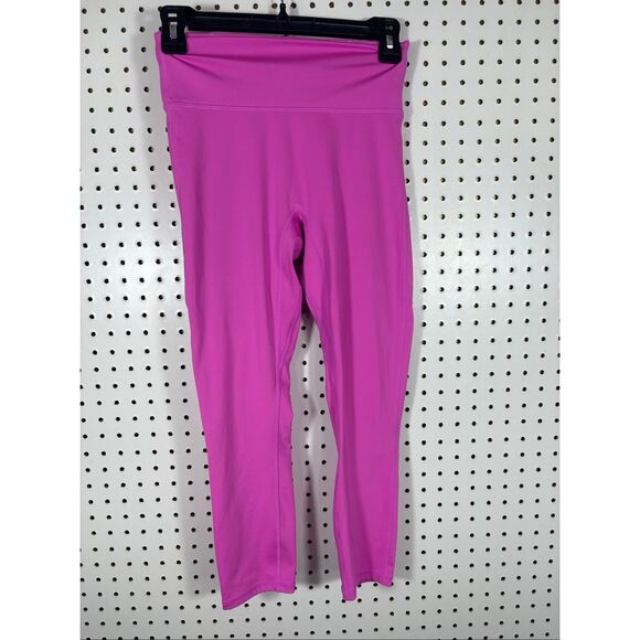 Motion 365 By Fabletics Womens Leggings Pink Stretch Pull On Size M Nylon Blend - Picture 1 of 4